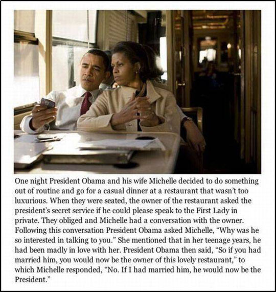 funny-president-Michelle-Obama-restaurant-story