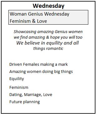 3 Wednesday Genius