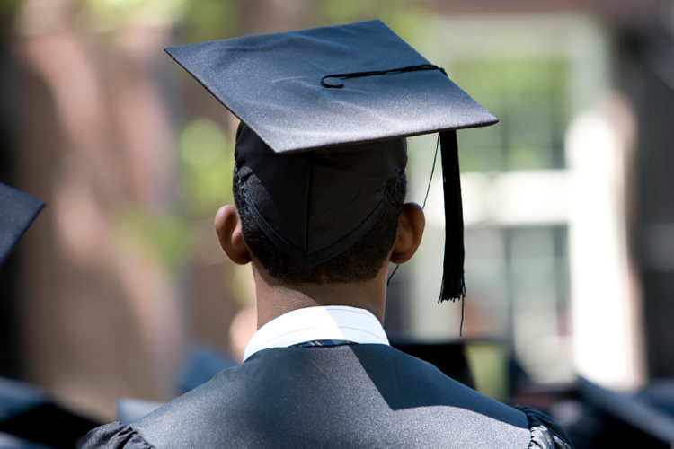 African-American college graduate.